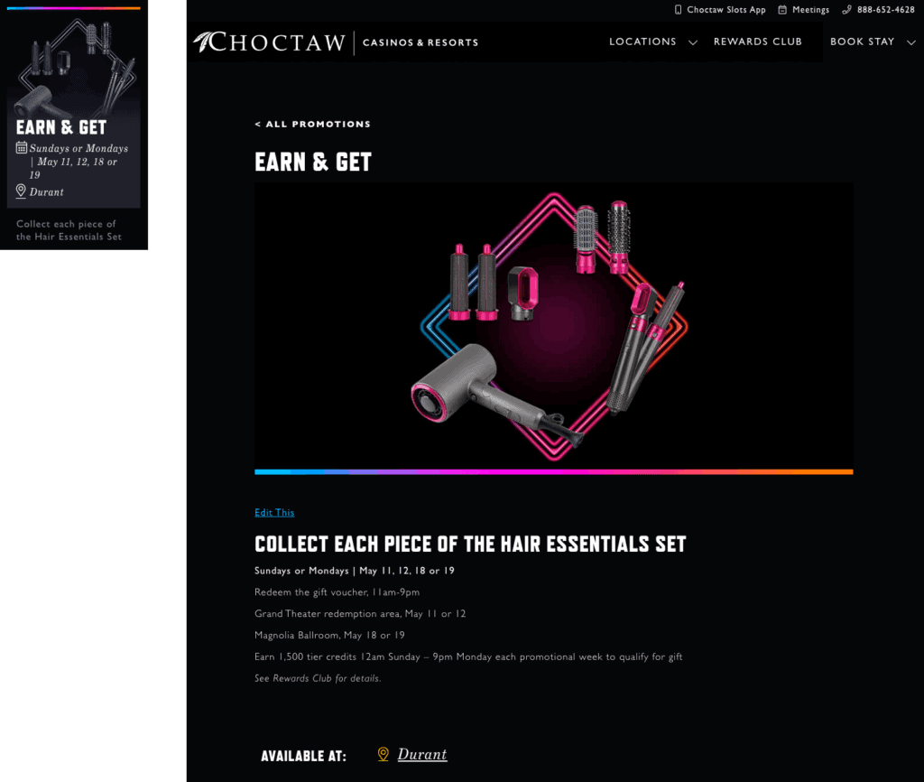 Promotion Visual Example